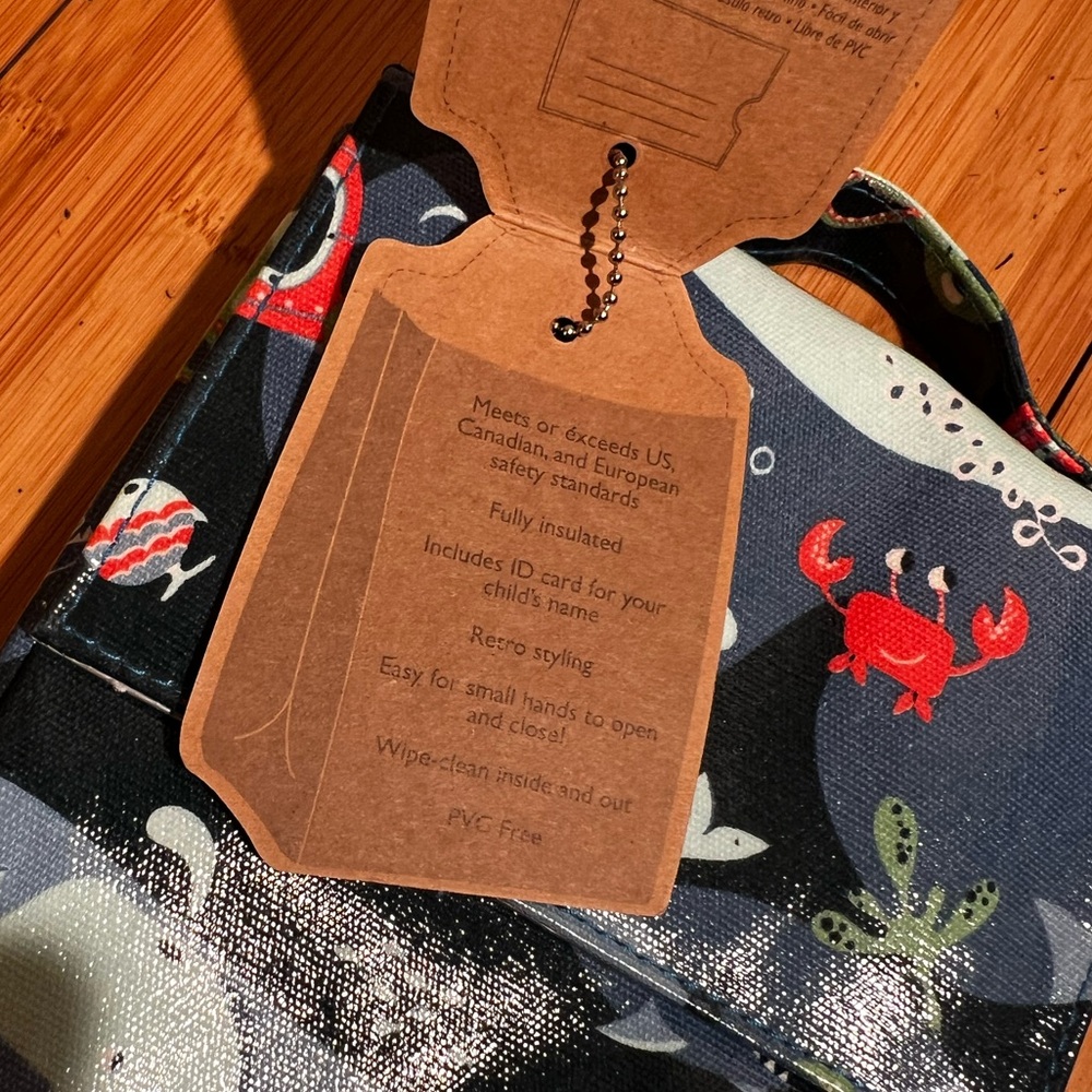 NWT Sugarbooger Classic Lunch Sack Ocean OS - Picture 6 of 12